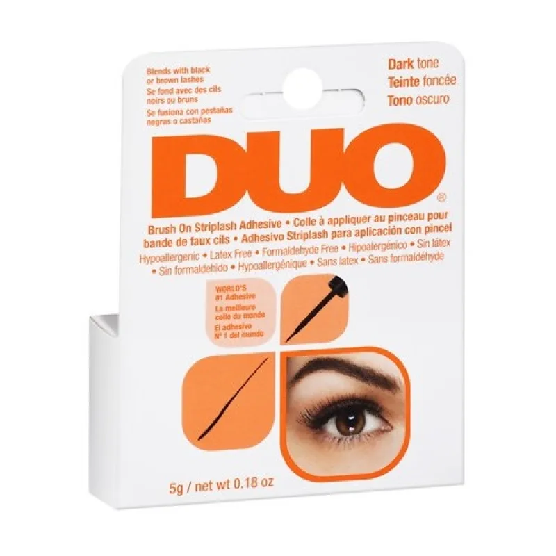 Ardell Duo Brush On Striplash Lepidlo na riasy tmavé 5g