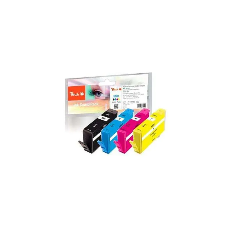 PEACH kompatibilní cartridge HP No. 903, Multi-Pack1x bk,c,m,y (319999)