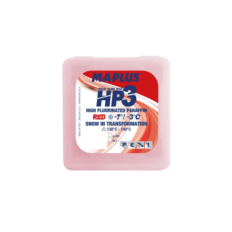 Vosk na lyže Briko Maplus HP3 Red 250g