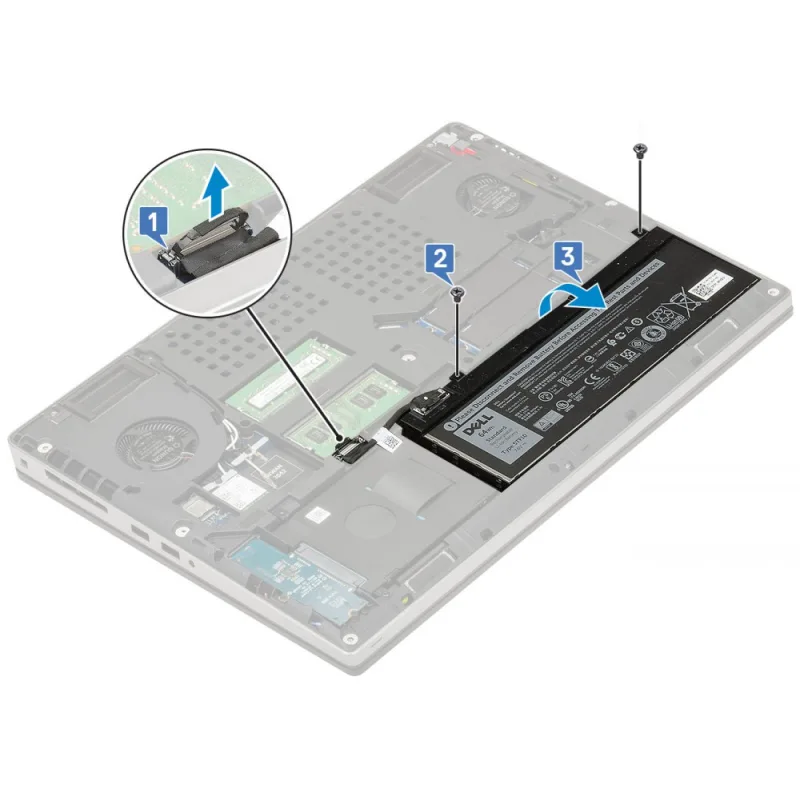 Dell Baterie 4-cell 64W/HR LI-ION pro Precision 7530, 7540, 7730, 7740 451-BCFT