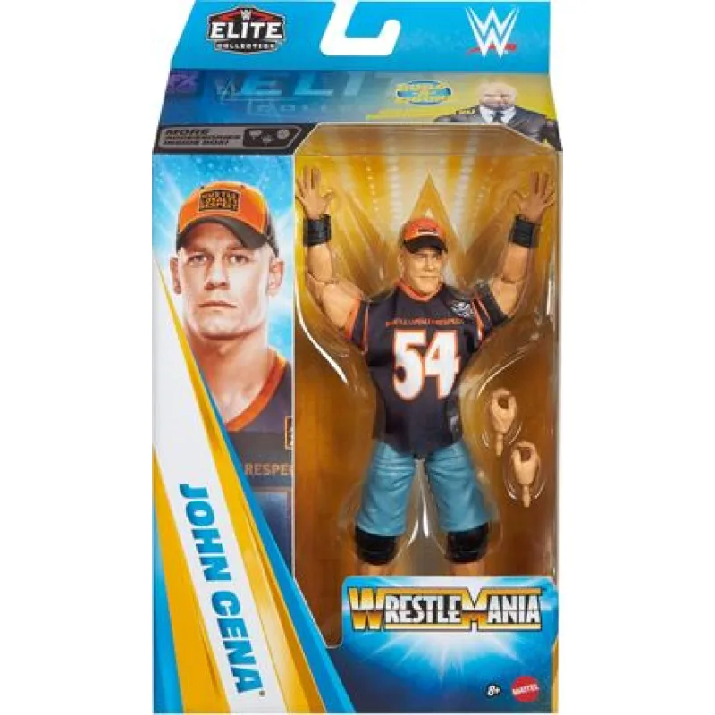 Mattel John Cena – WWE Elite Collection WrestleMania figurka 15 cm