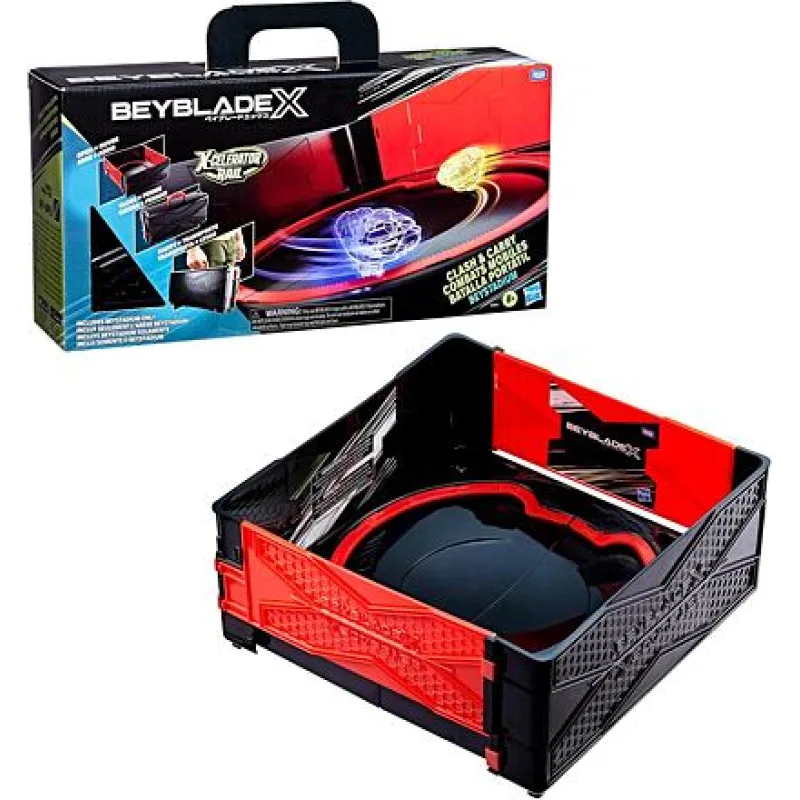 Hasbro Beyblade X – Clash and Carry Beystadium (bojová aréna)