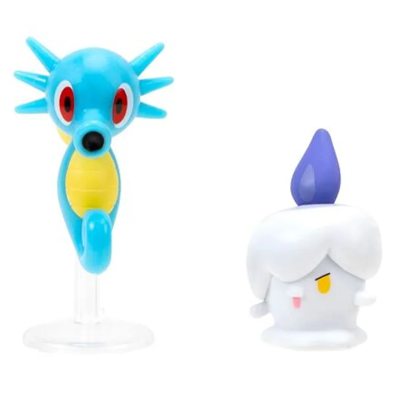 Jazwares Pokémon figurky Horsea a Litwick