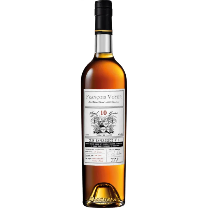 Francois Voyer Grande Champagne Cognac Cask Experience n°3 45% 0,7 l (čistá fľaša)
