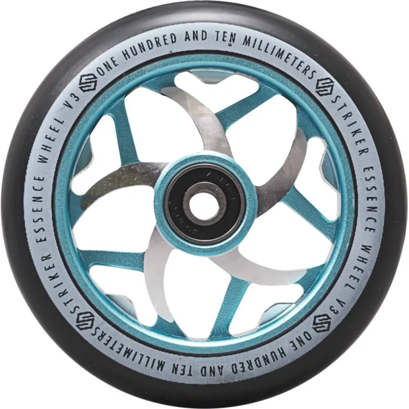 Striker Essence V3 Black 110mm Wheel - Teal