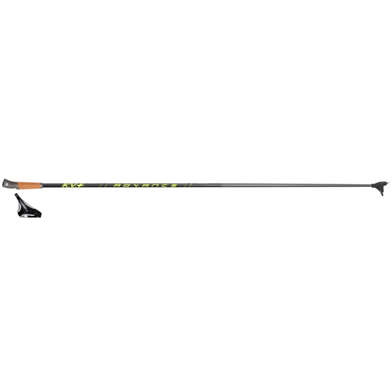 Běžecké karbonové hole KV+ Advance 50% karbon 23/24