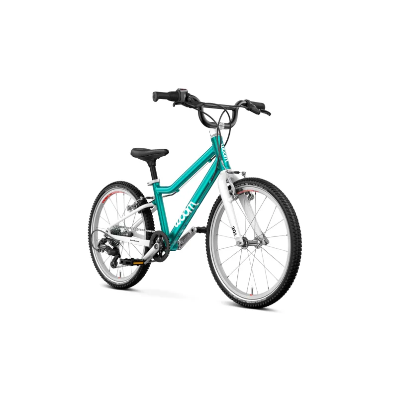 Dětské jízdní kolo Woom 4 GO 20" metallic turquoise 2025