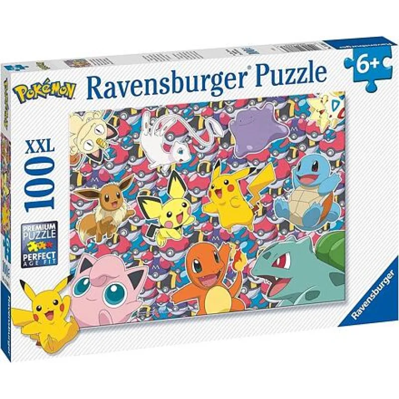 Ravensburger Pokémon Puzzle 100 dílků