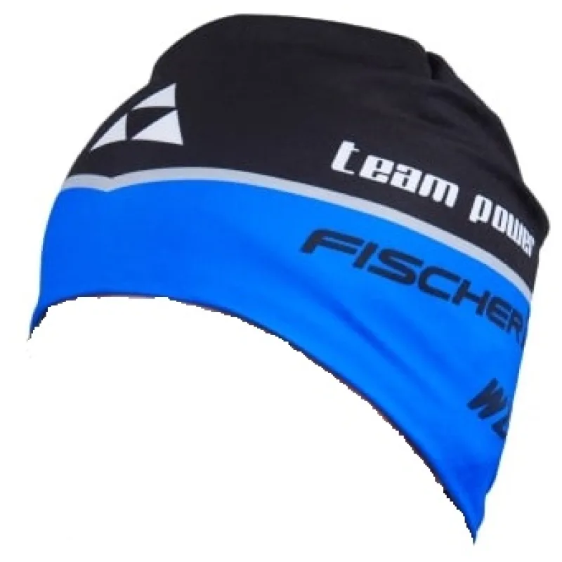 Běžecká čepice Fischer world cup black/blue 2020/21