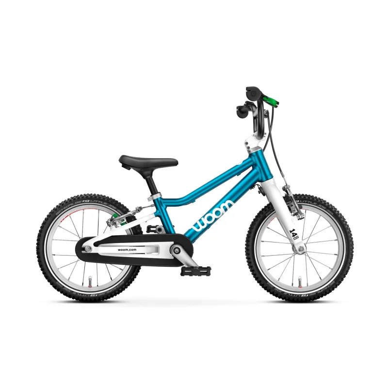 Dětské jízdní kolo Woom 2 GO 14" metallic blue 2025