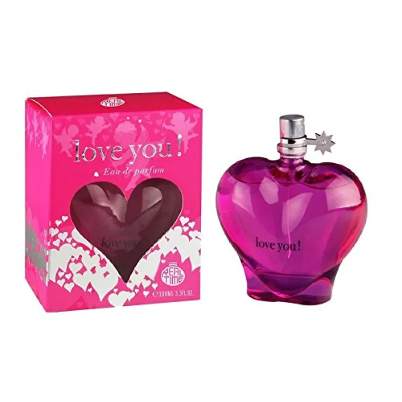 Reálny čas, milujem ťa! Ružová parfumovaná voda 100ml