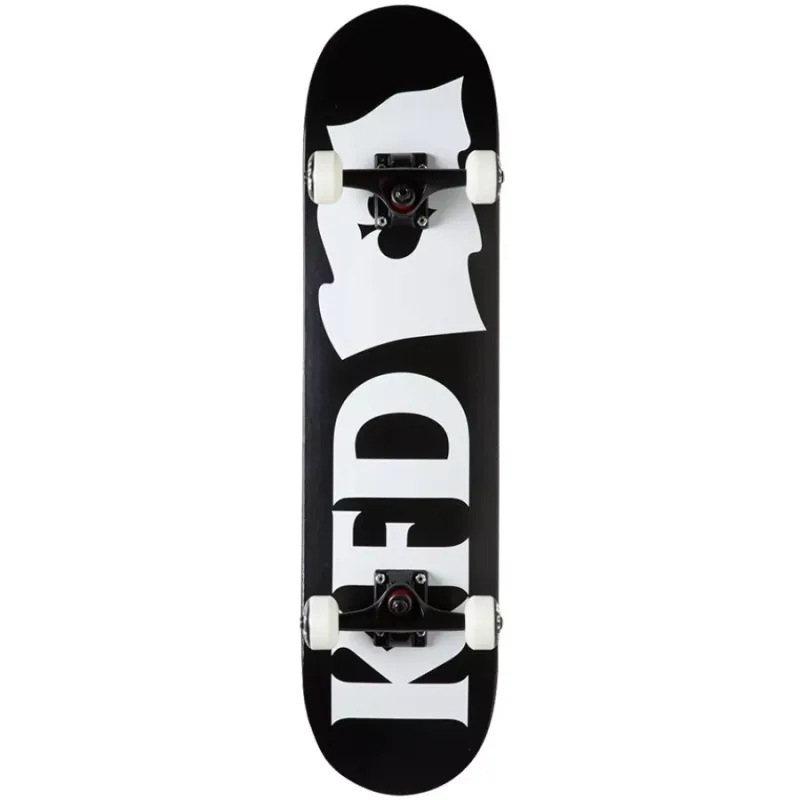 KFD YOUNG GUNZ 7.75" SKATEBOARD - FLAGSHIP BLACK