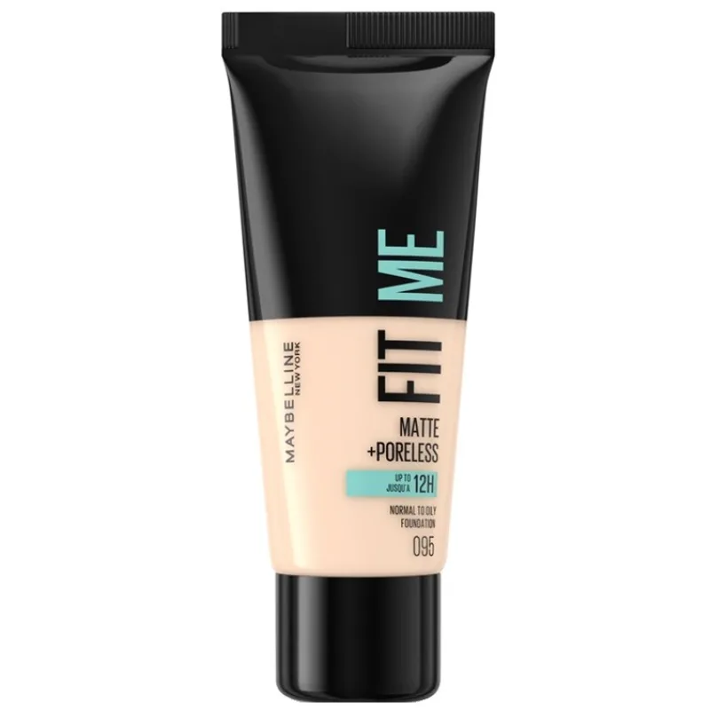 Maybelline, Fit Me Matte & Poreless Foundation matujúci podkladový krém na tvár 95 Fair Porcelain 30ml