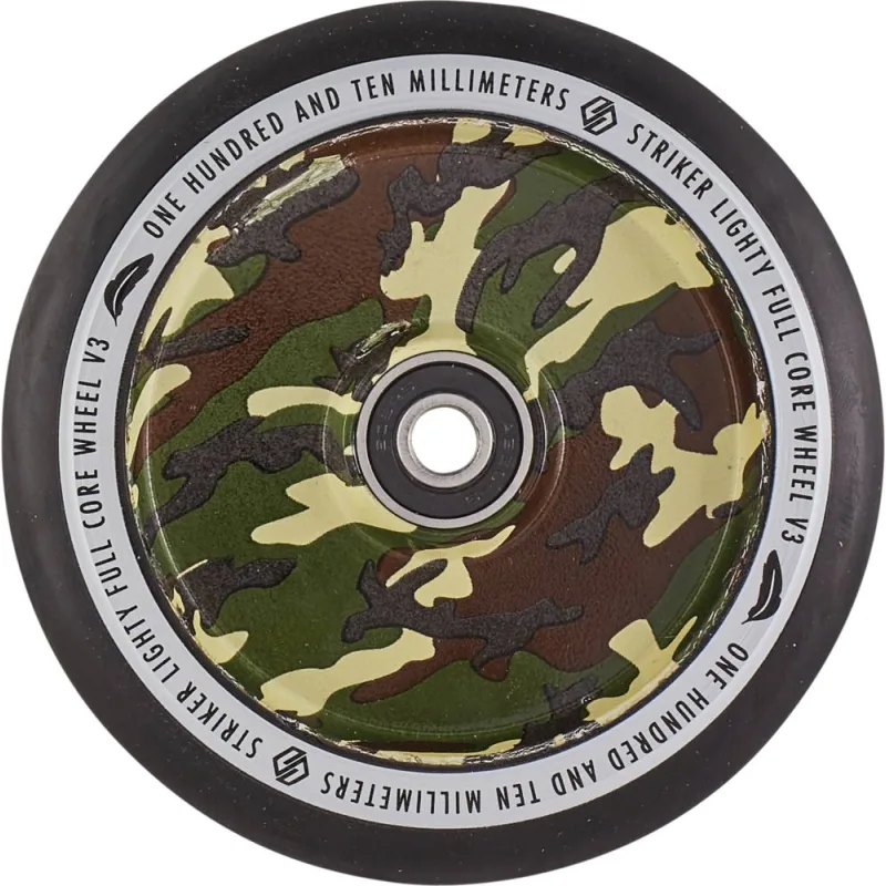 Striker Lighty Full Core V3 Black 110mm Wheel - Snow Camouflage