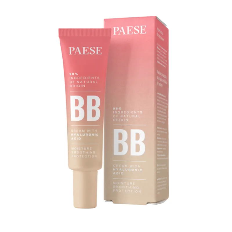 Paese, BB krém prírodný BB krém s kyselinou hyalurónovou 01 Ivory 30ml
