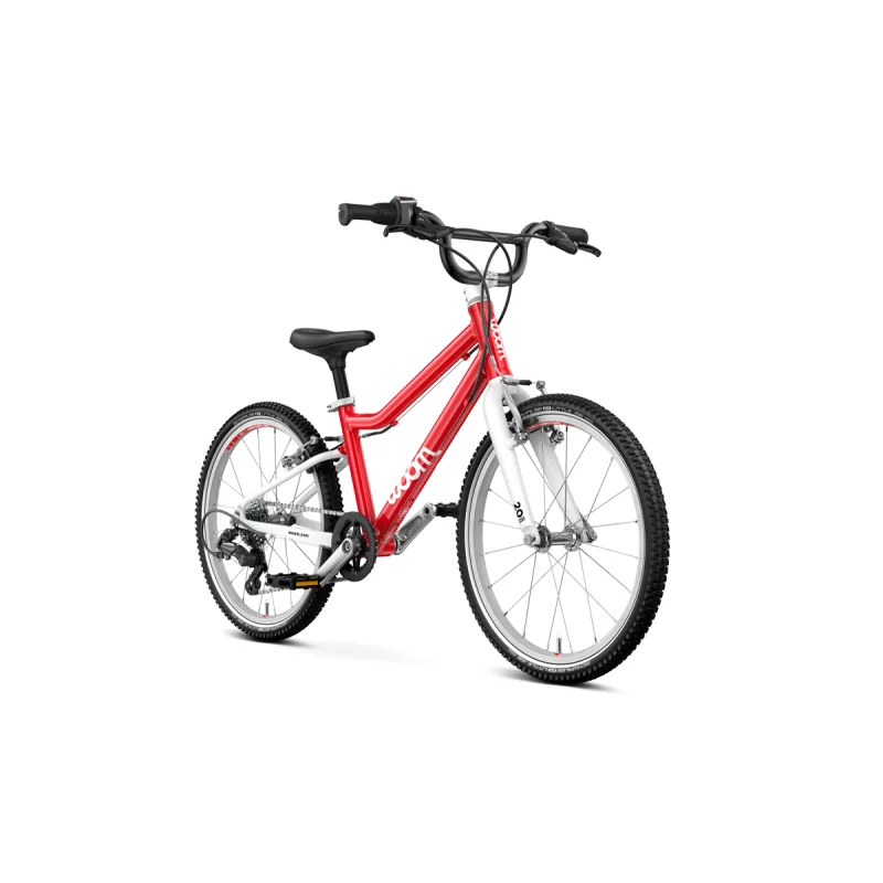 Dětské jízdní kolo Woom 4 GO 20" red 2025