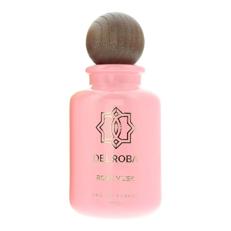 DELROBA, Parfumová voda s rozprašovačom Rose Musk 100ml