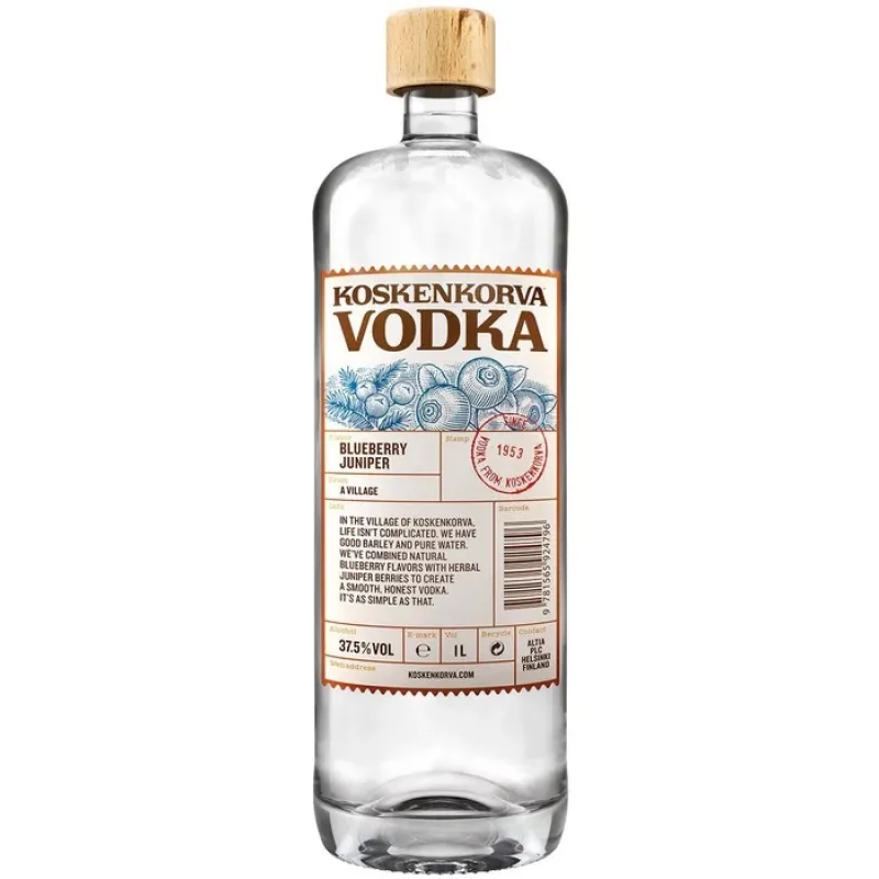 Koskenkorva Blueberry 37,5% 1l