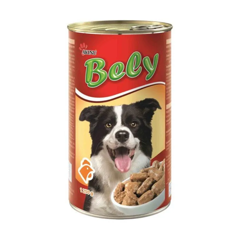 Akinu Bely Adult kúsky v omáčke s hydinou 1250 g