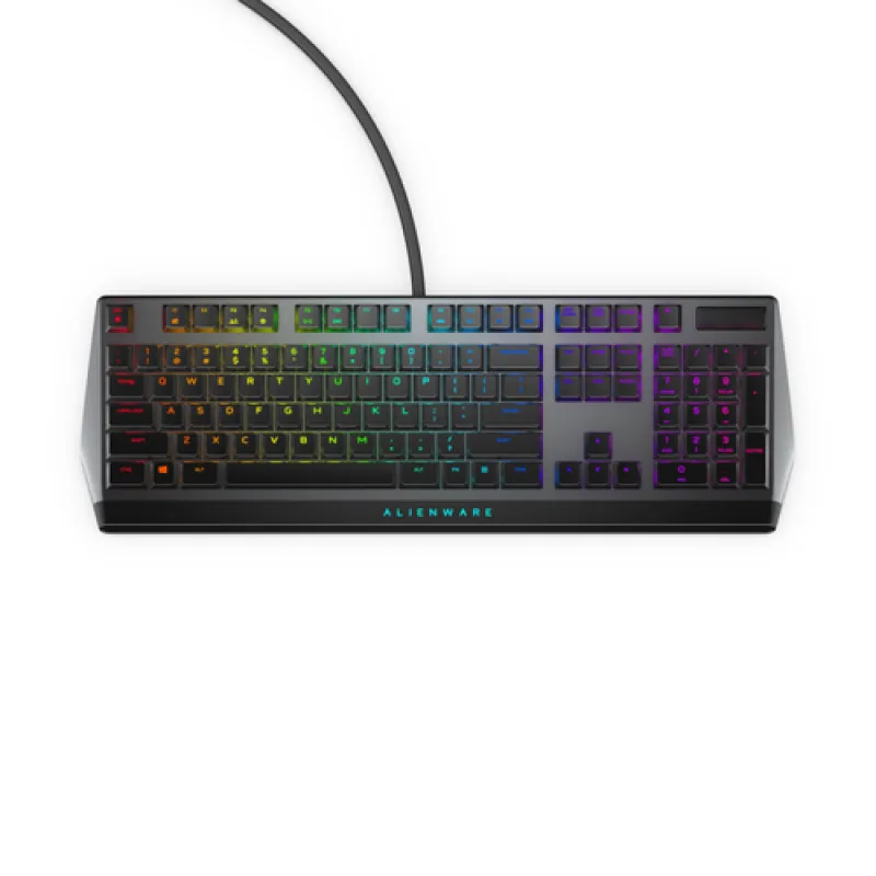 Dell Alienware 510K Low-profile RGB Mechanická herní klávesnice - Dark Side of the Moon 545-BBCL