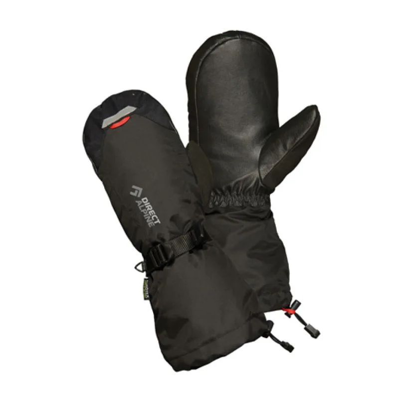 Sjezdové rukavice palčáky Direct alpine Thermo mitt black 2019/20