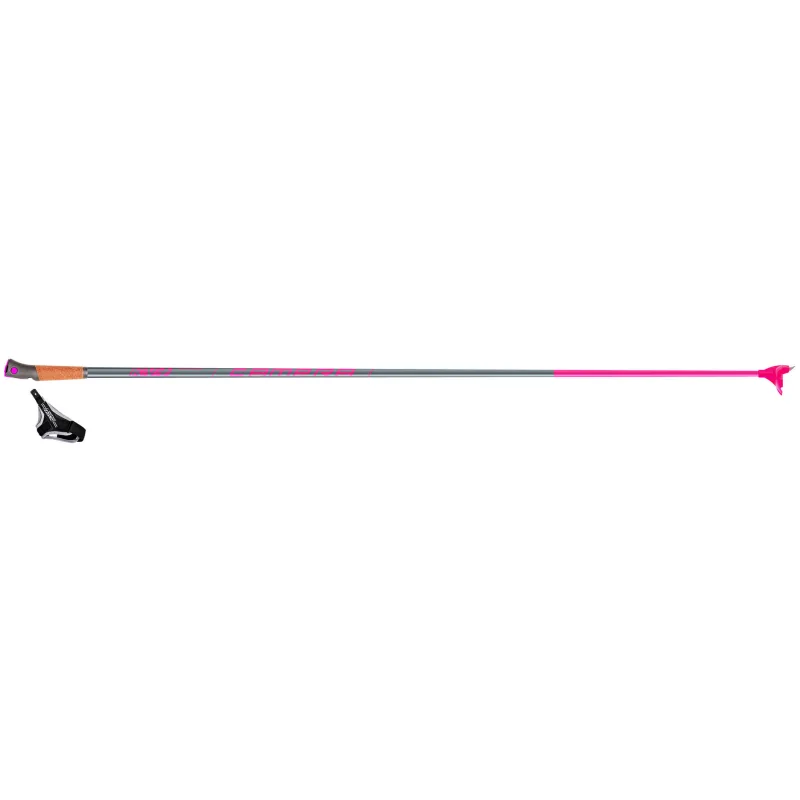 Běžecké hole KV+ Campra pink 30% carbon 23/24