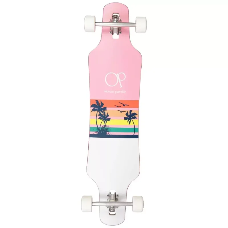 Ocean Pacific 39" Sunset Longboard - Pink