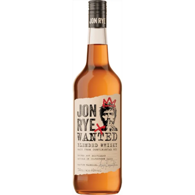 Jon Rye Wanted 40% 0,7 l (čistá fľaša)