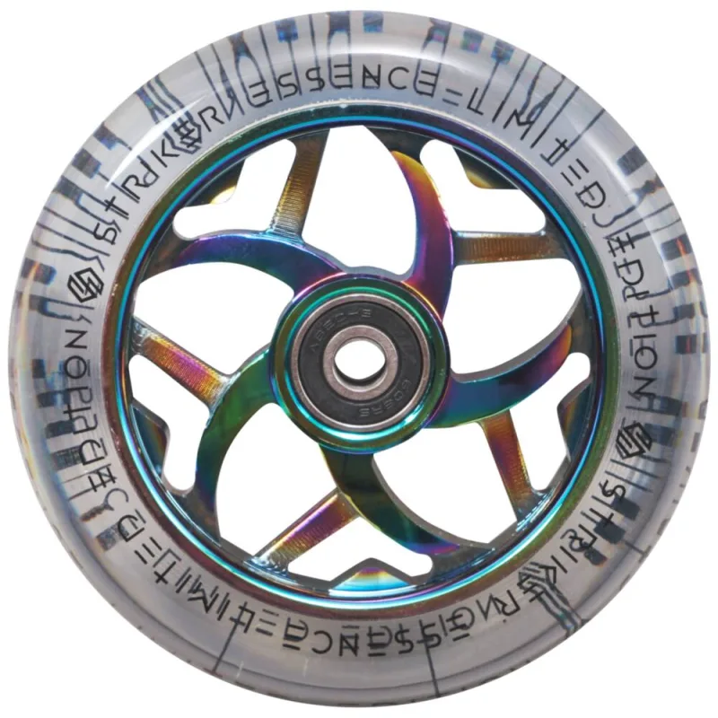Striker Essence V3 Clear 110mm Wheel - Rainbow