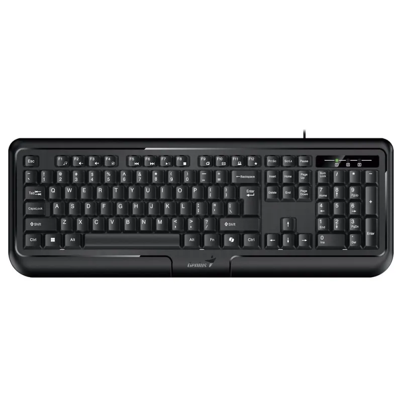 Genius KB-118 II/Drátová USB/CZ-SK layout/Černá 31310051411