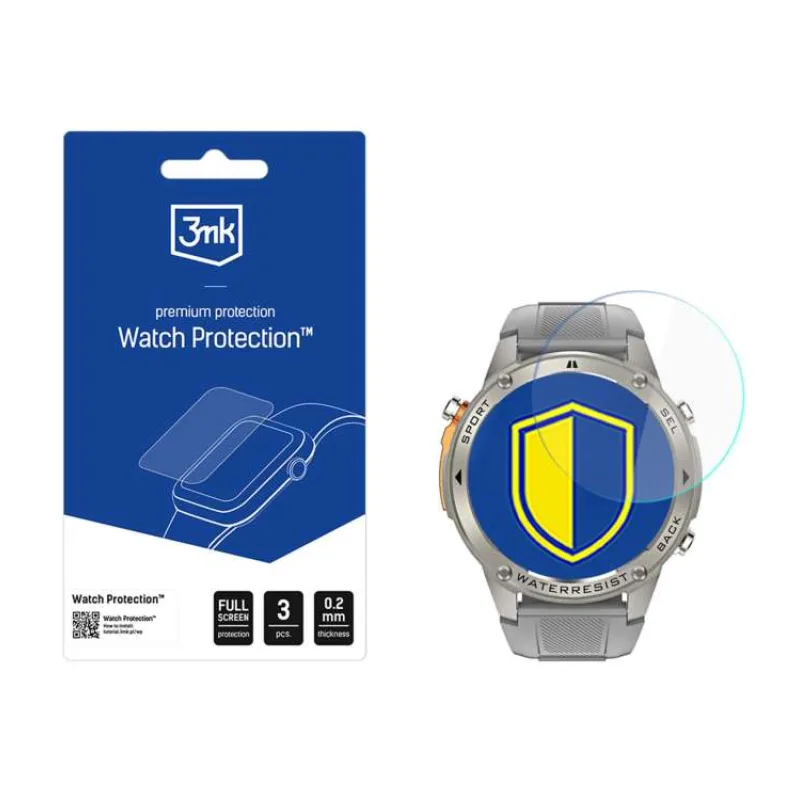 3mk Watch Protection FlexibleGlass pro Aligator Watch GPS (5903108738835)