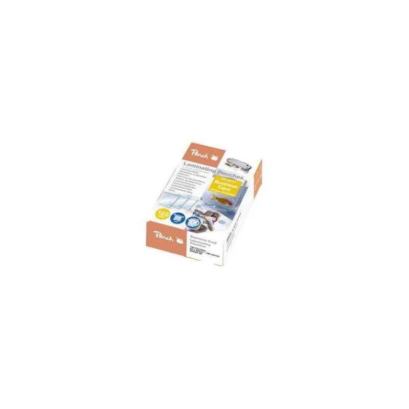 PEACH laminovací folie (60x90mm) Laminating Pouch Business Card , 125mic, 100ks (PP525-08)
