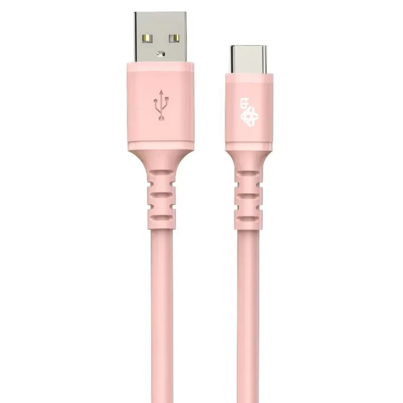 TB Touch USB-A - USB-C, ružový 1m AKTBXKUCMISI10P