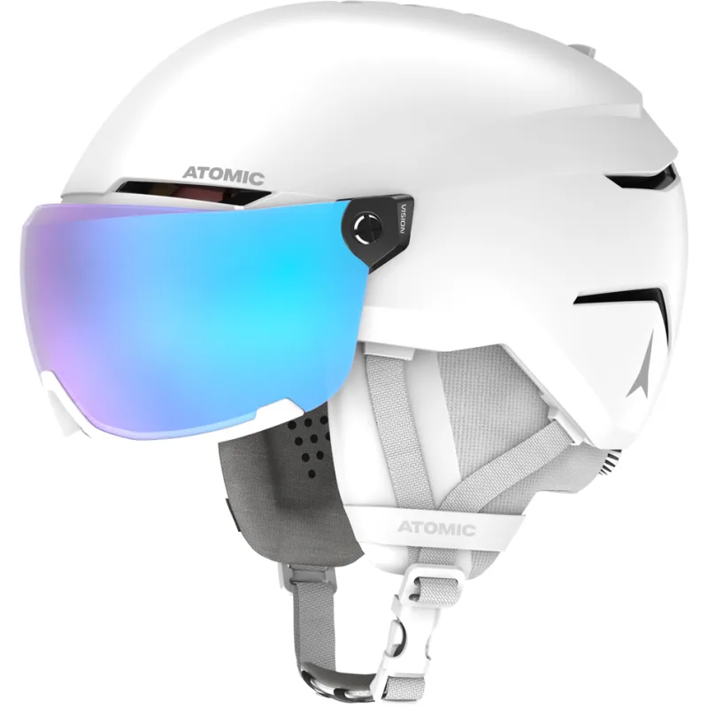 Lyžařská helma Atomic Savor Visor Stereo bílá