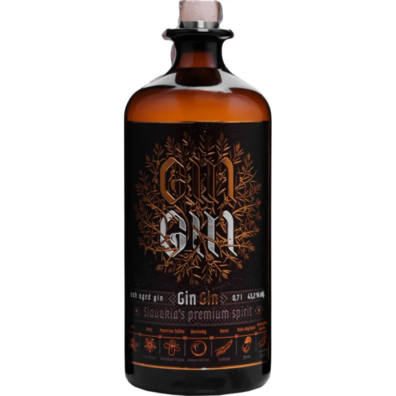Slovakia Oak Aged 43.2% 0,7 L (čistá fľaša)