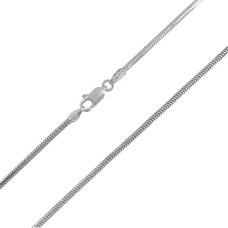 Strieborná retiazka hádok brúsený dĺžka retiazky 80cm