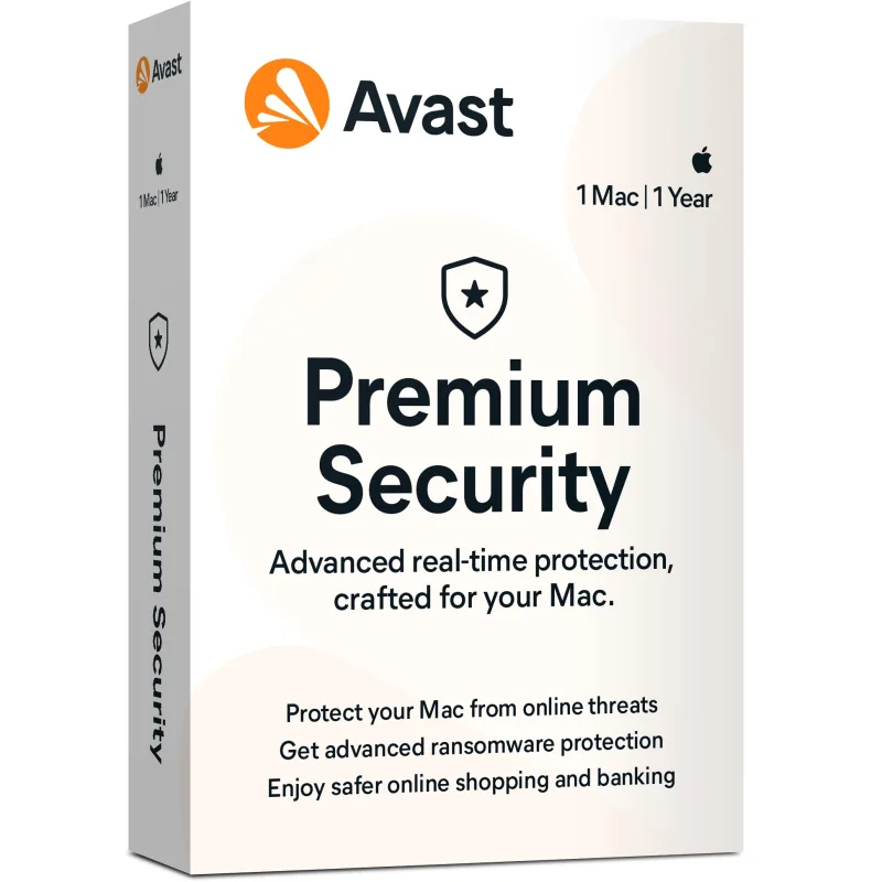 Renew AVAST Premium Security for Mac - 1 PC 1Y spm-1-12m