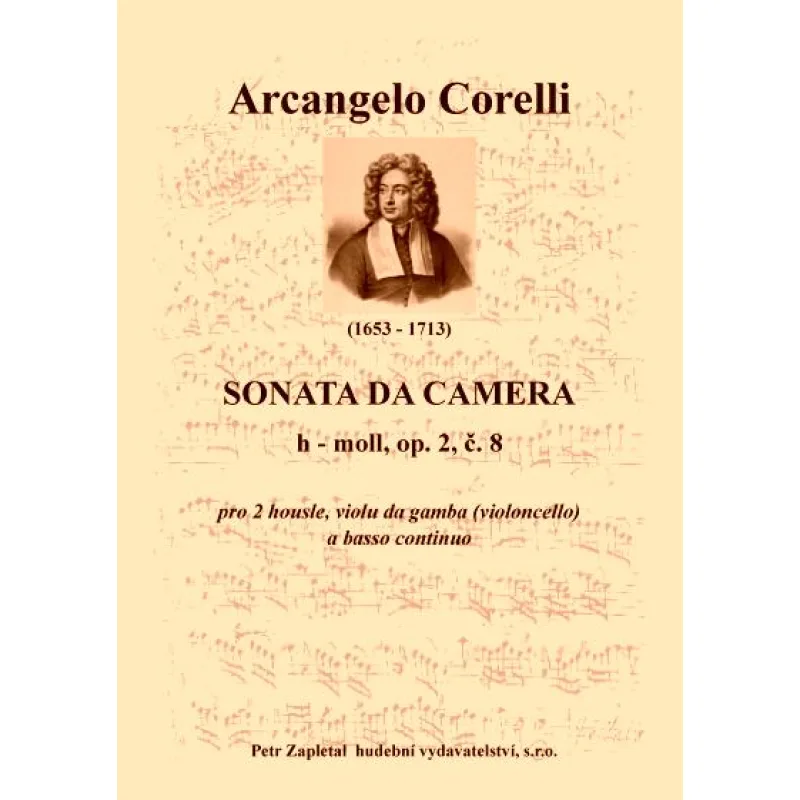 NotaNota Sonata da Camera - op. 2, č. 8, h moll