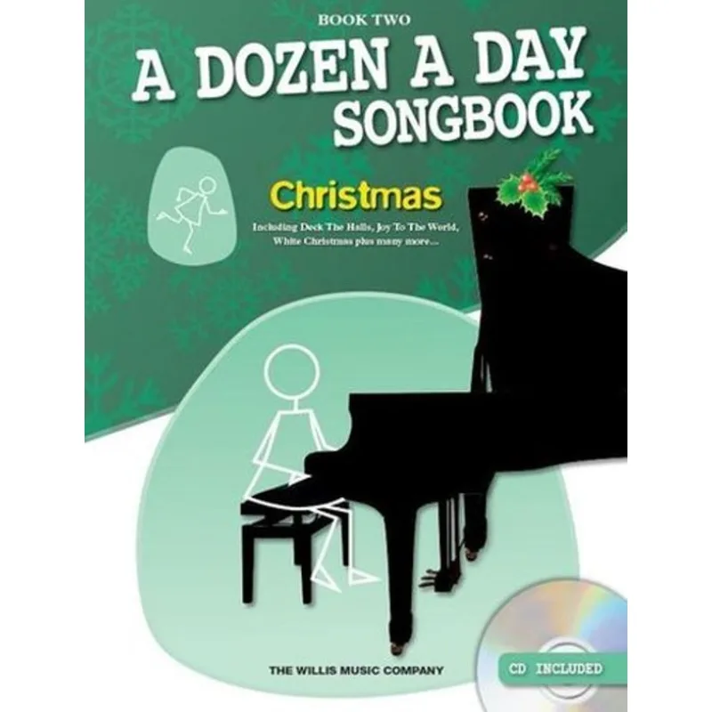 The Willis Music Company A Dozen A Day - Christmas Songbook 2 for Piano + CD