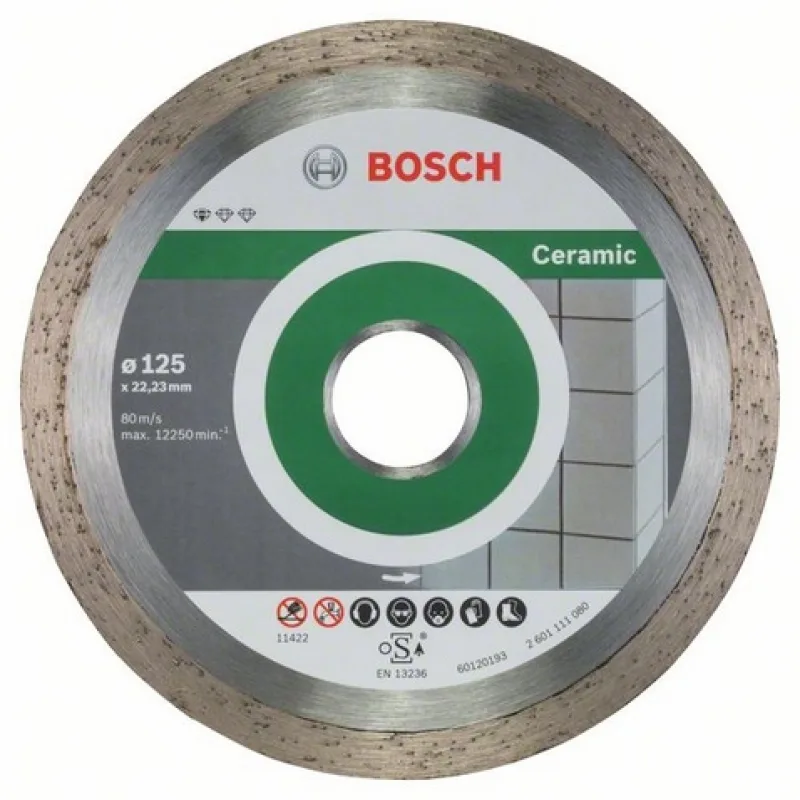 Diamantový kotúč BOSCH Ceramic 125mm