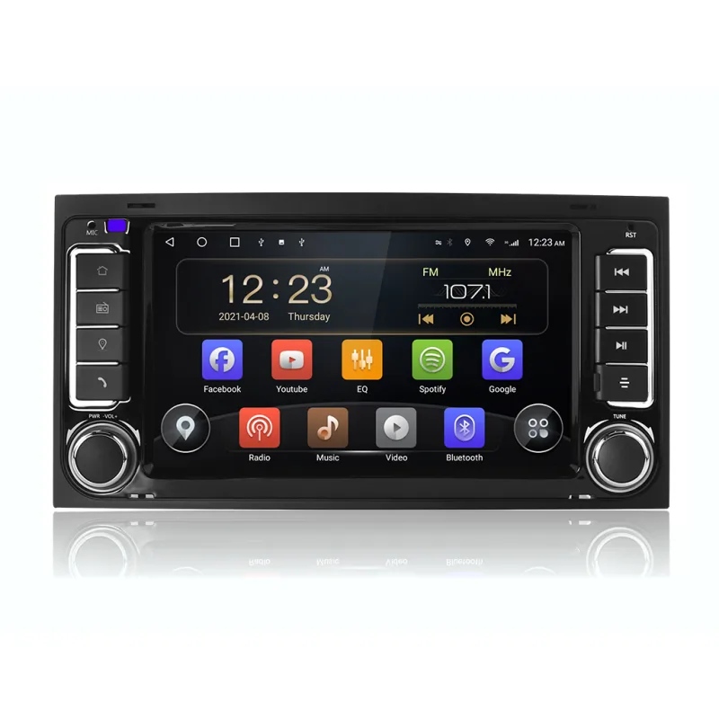 Isudar 2DIN autorádio T72-VW0708 Android Varianta: RAM 8GB, ROM 128GB 1167/RAM2
