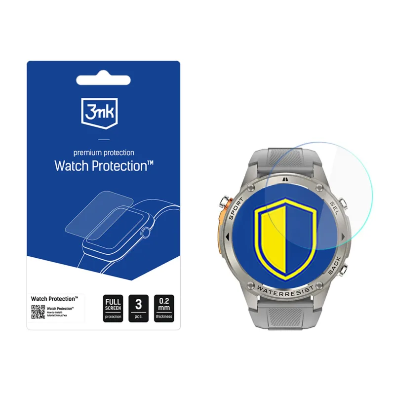 3mk Watch Protection FlexibleGlass pro Aligator Watch GPS 5903108738835