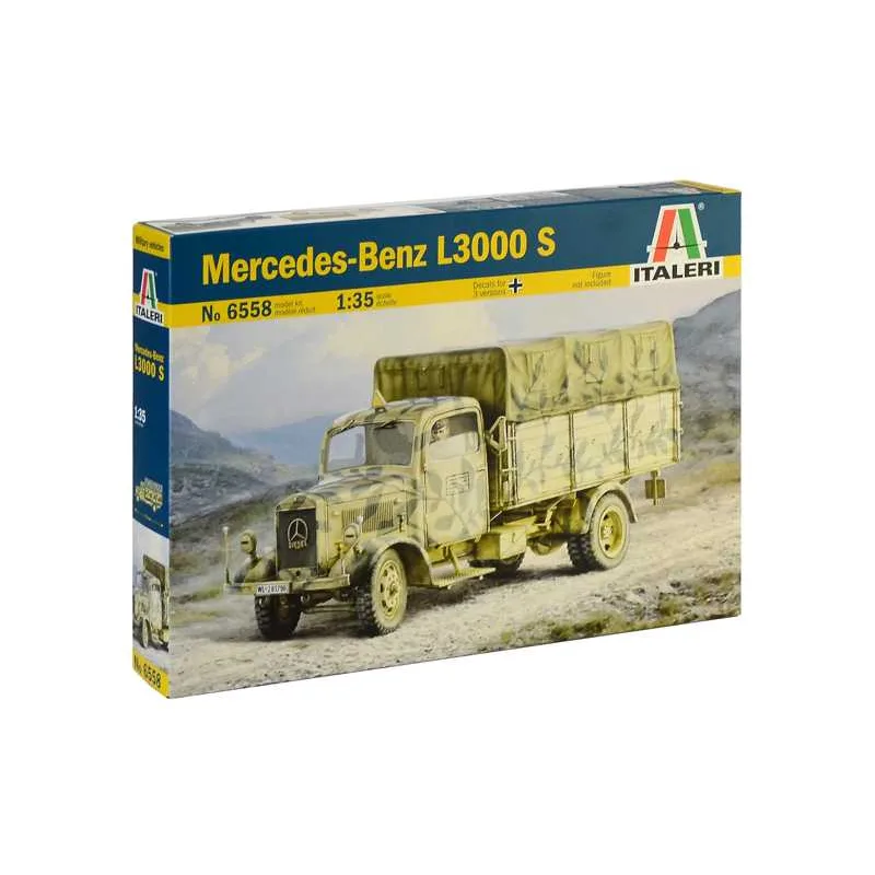 Italeri Model Kit military 6558 - Mercedes-Benz L3000 S (1:35)