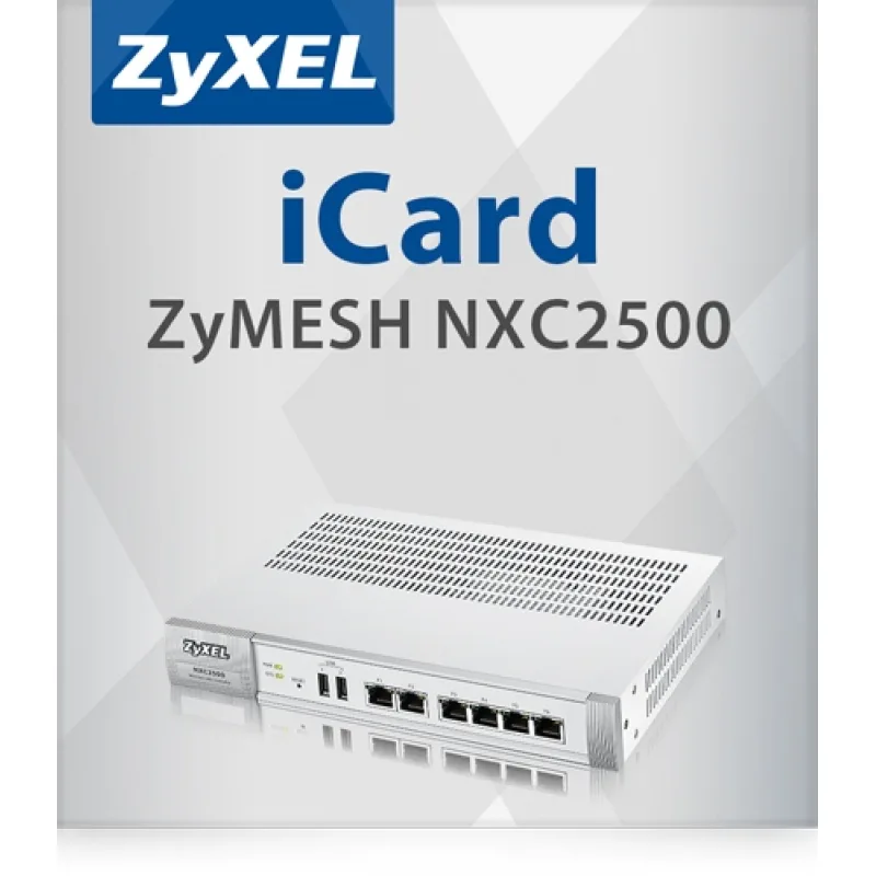 ZYXEL E-icard to enable ZyMesh function on NXC2500 LIC-MESH-ZZ0001F