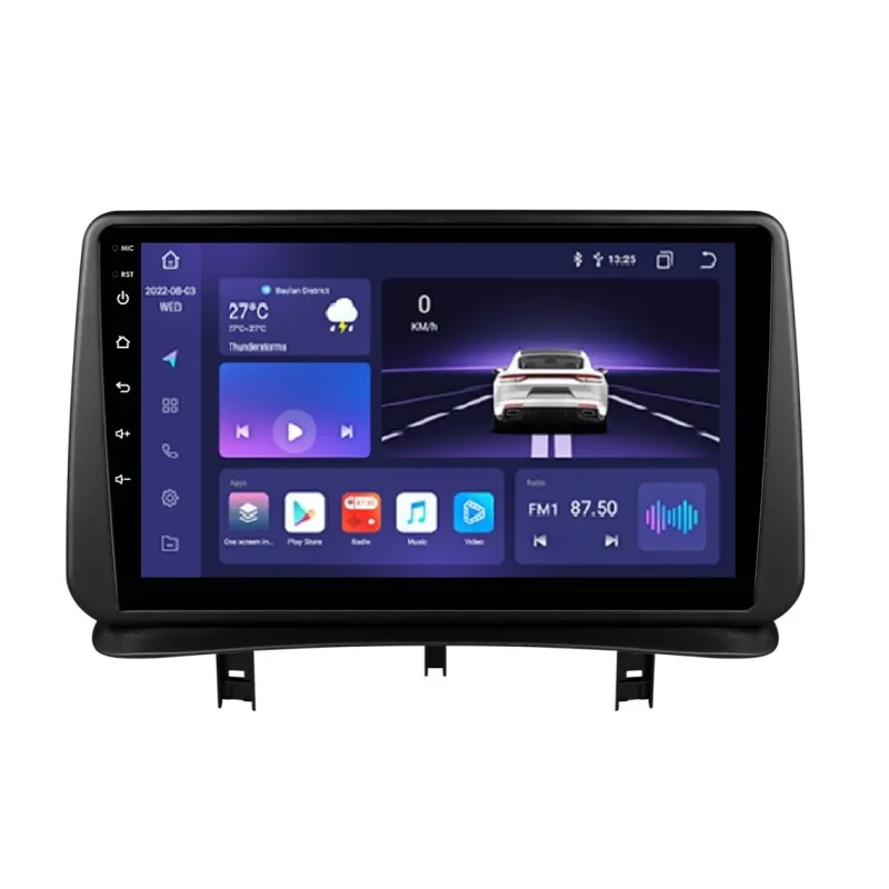 HIZPO KXRNCLIO391 Autorádio 9" Android 13 pre Renault Clio 3 Model: S9004 (4+32GB) CHR2575