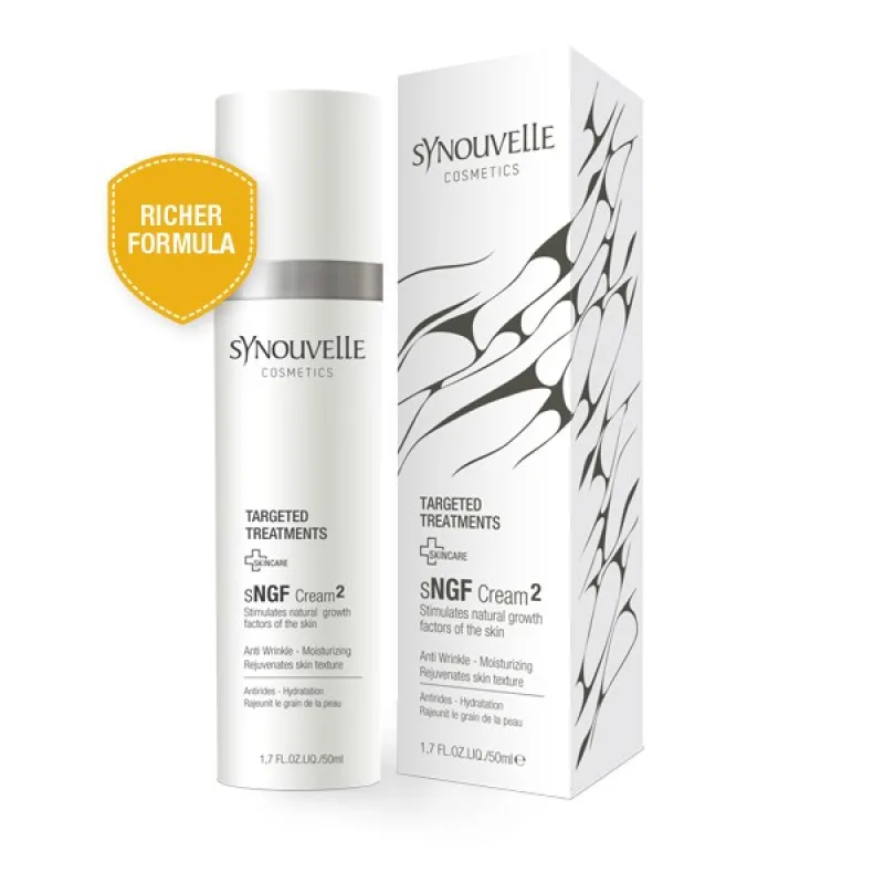 SYNOUVELLE sNGF Cream 2 - Krém pro suchou a zralou pleť