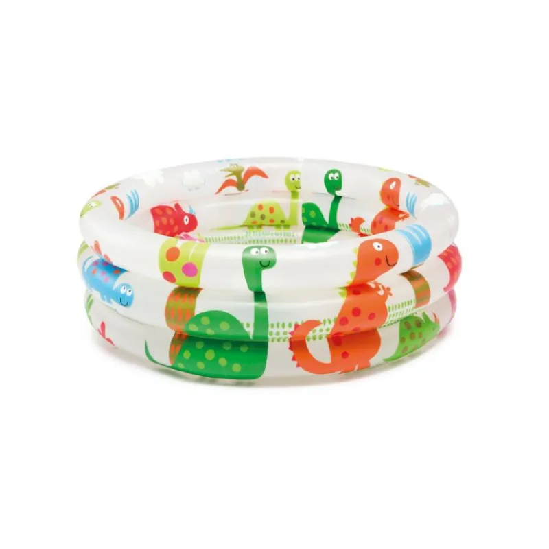 Intex Bazén detský dinosaurus nafukovací 3 komory 61x22cm 1-3 roky