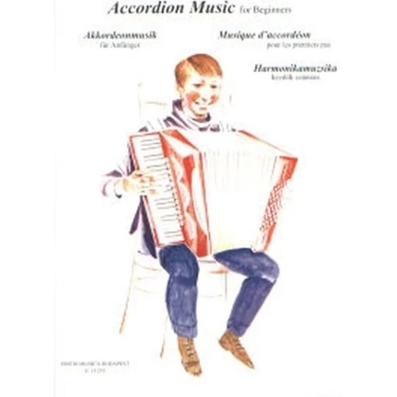 Editio Musica Budapest Accordion Music for Beginners