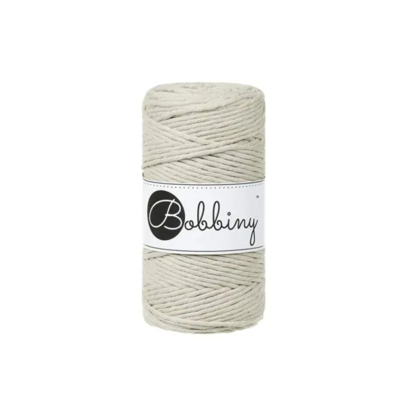 Bobbiny Macrame Regular 3mm - pale olive
