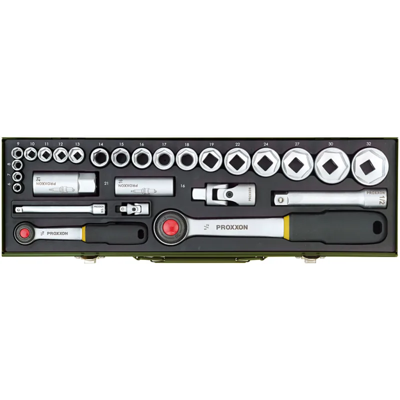 Gola sada PROXXON 27-dielna 1/4" a 1/2" 23020